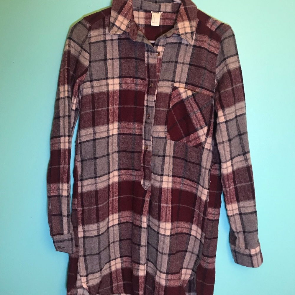 F21 Wool Flannel Dress